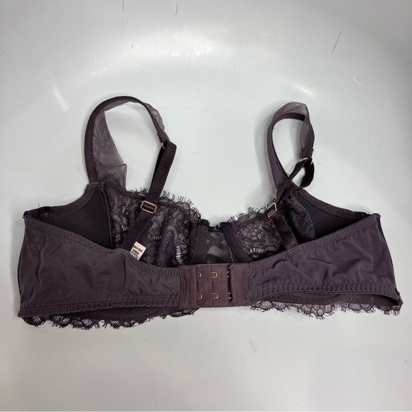 Victoria’s Secret Dream Angels push up without padding lace bra purple size 36C - Picture 6 of 8